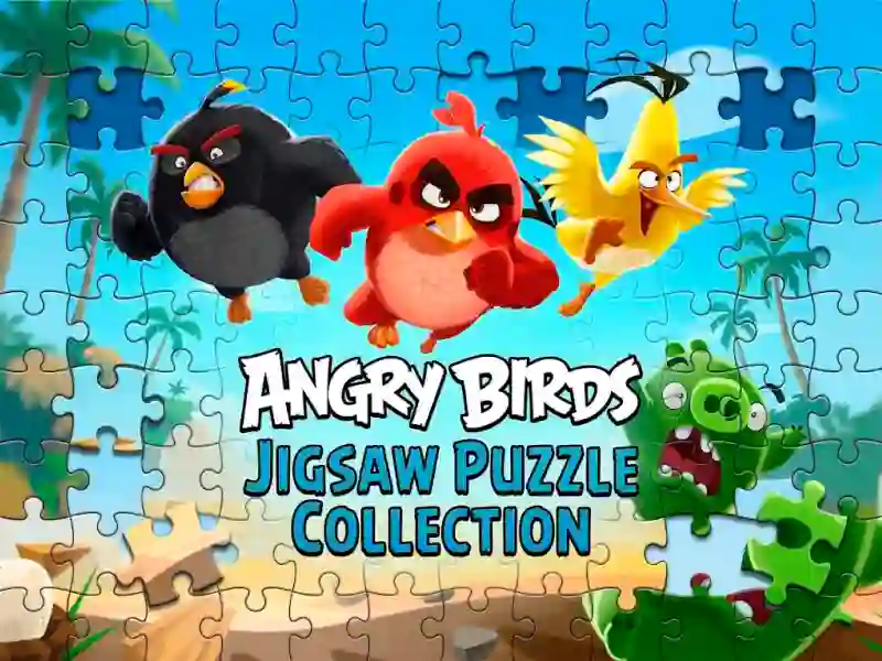 Játék Angry Birds Jigsaw Puzzle Collection online