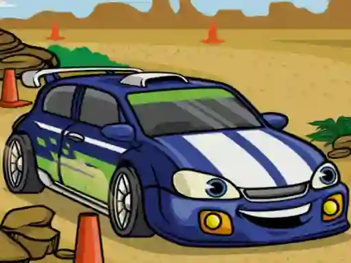 Játék Racing Cartoons Jigsaw online