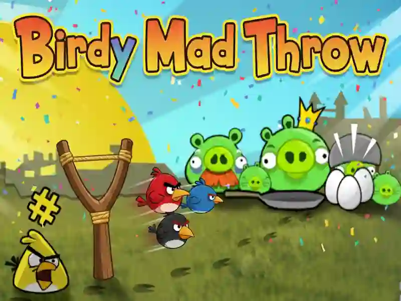 Játék Birdy Mad Throw online