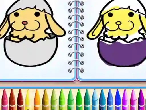 Játék Coloring Bunny Book online