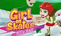 Játék Girl on Skates Pizza Mania online