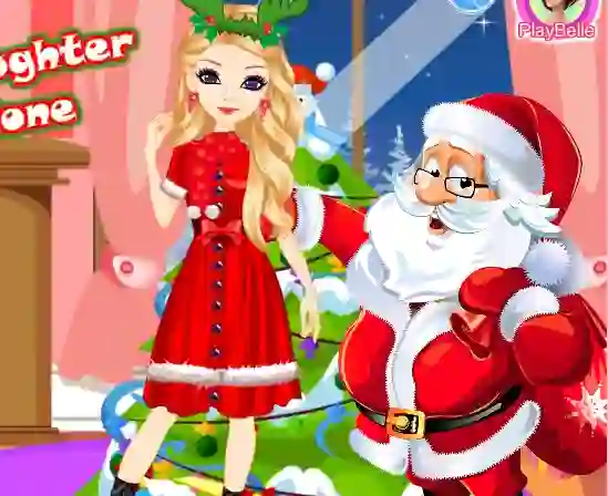 Játék Santa's Daughter Home Alone online