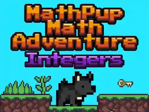 Játék MathPup Math Adventure Integers online