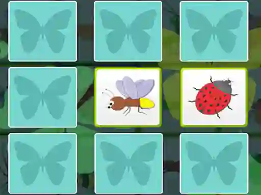 Játék Kids Memory With Insects online