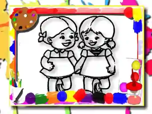 Játék Kids Coloring Time online