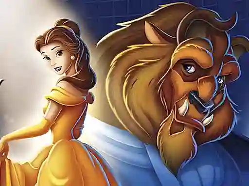 Játék Beauty and The Beast Jigsaw Puzzle Collection online