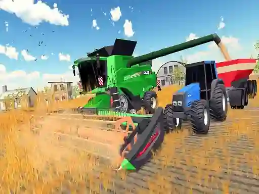 Játék Real Village Tractor Farming Simulator 2020 online