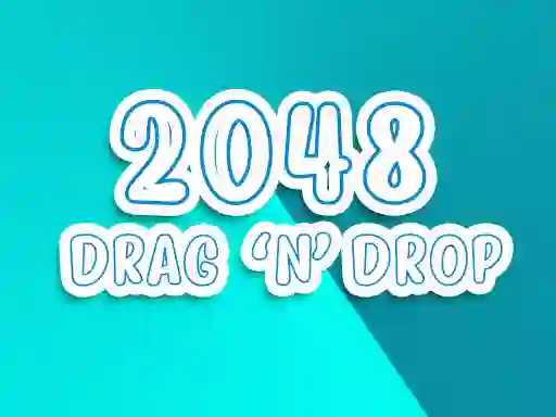 Játék 2048 drag 'n drop online