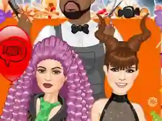 Játék Jenner Sisters Spooky Hairstyles online