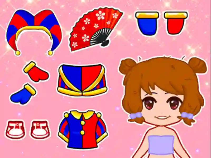 Játék Lovely Doll Dress Up Game online