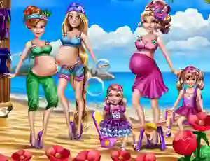 Játék Pregnant Moms Exotic Holiday online
