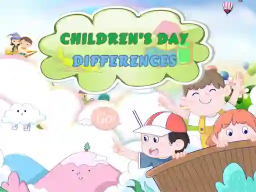 Játék Childrens Day Differences online