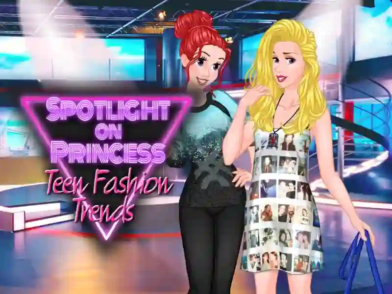 Játék Princess Spotlight: Fashion Trends for Teens online