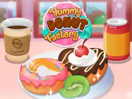 Játék Yummy Donut Factory online