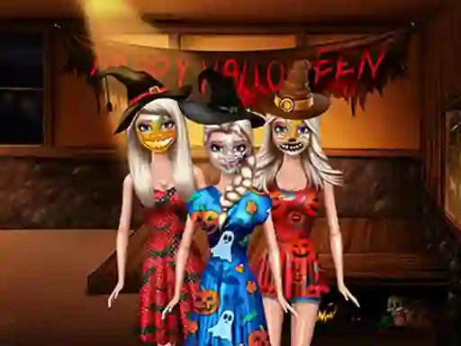 Játék Spooky Halloween Dolls online