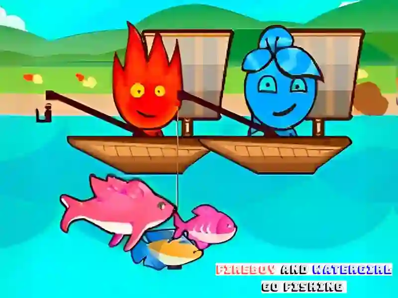 Játék FireBoy And WaterGirl Go Fishing online