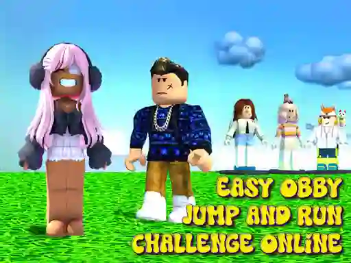 Játék Easy Obby Jump and Run Challenge Online online
