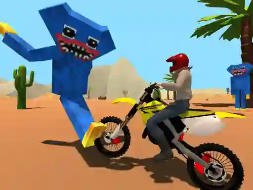 Játék Motoracer vs Huggy online