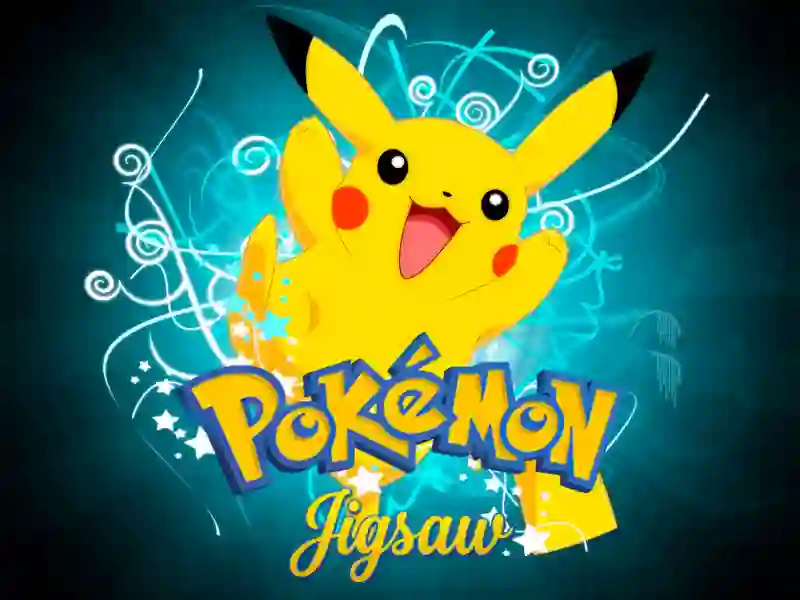 Játék Pokemon Jigsaw online