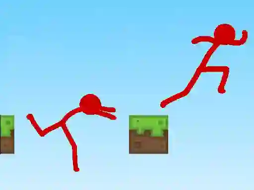 Játék Stickman Parkour online