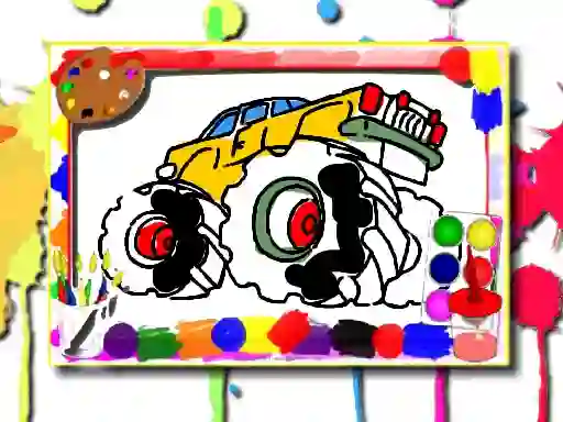 Játék Monster Truck Coloring Book online