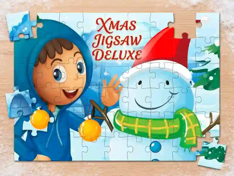 Játék Xmas jigsaw deluxe online