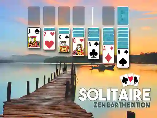 Játék Solitaire zen earth edition online