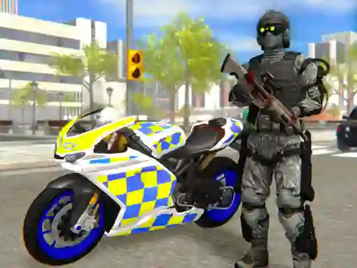 Játék Police Bike City Simulator online