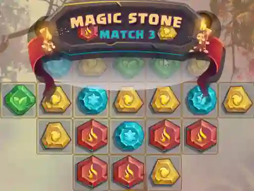 Játék Magic Stone Match 3 online