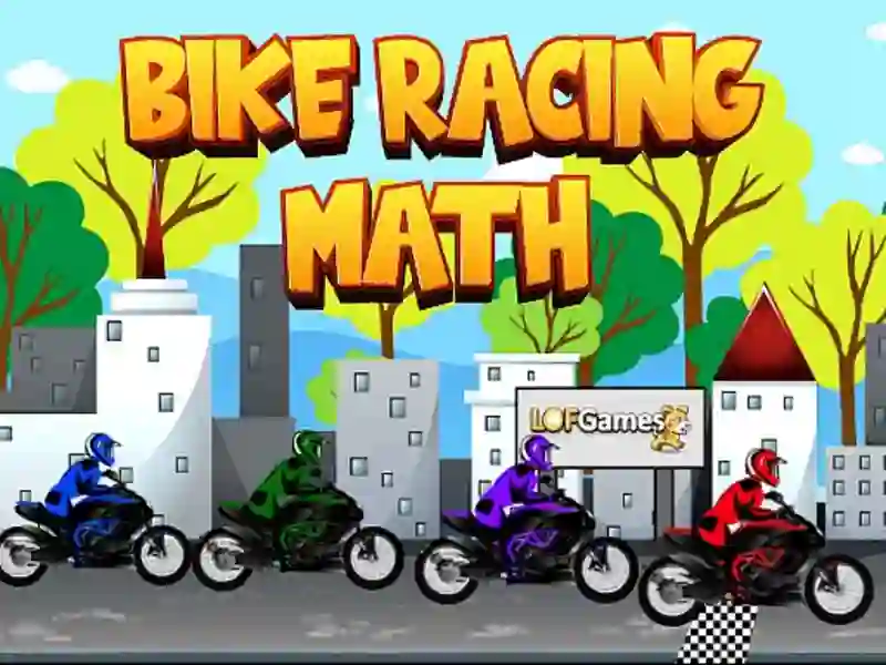 Játék Bike Racing Math online