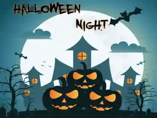 Játék Halloween Night Jigsaw online
