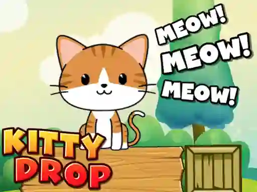 Játék Kitty Drop save the Kat online