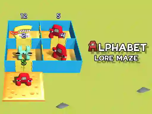 Játék Alphabet Lore Maze online