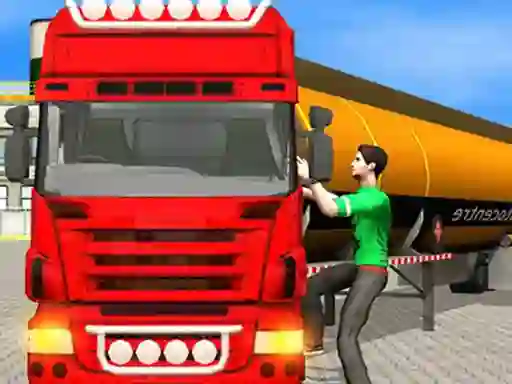 Játék Oil Tanker Transporter Truck Simulator online