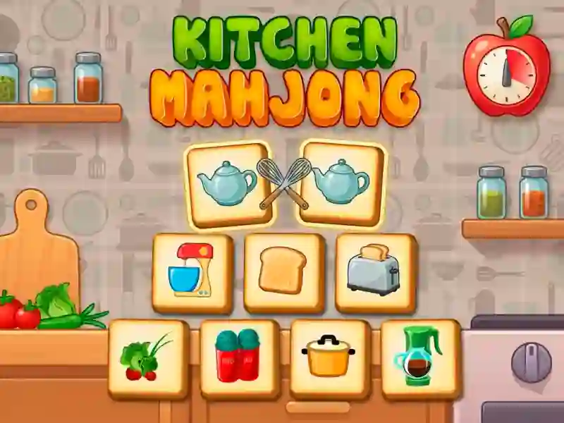 Játék Kitchen mahjong online