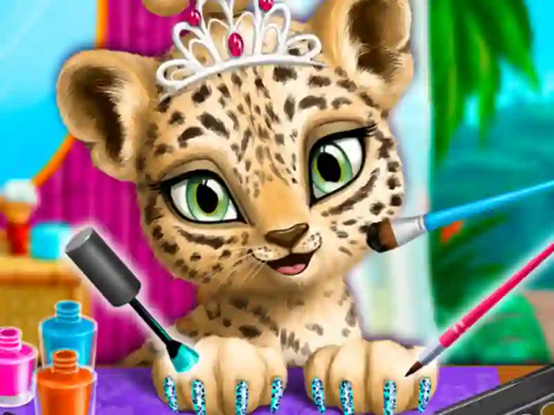 Játék Jungle Animal Hair Salon online