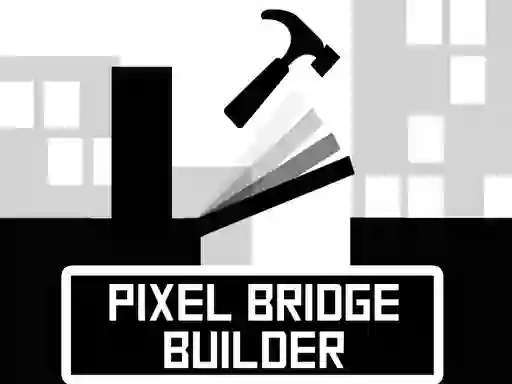 Játék Pixel bridge builder online