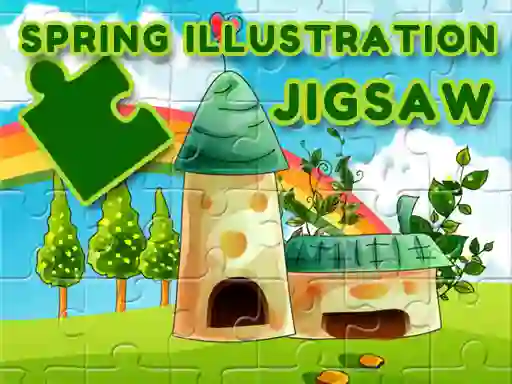 Játék Spring Illustration Jigsaw online