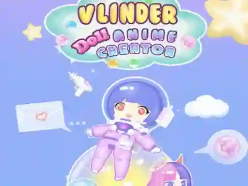 Játék Vlinder Anime Doll Maker online