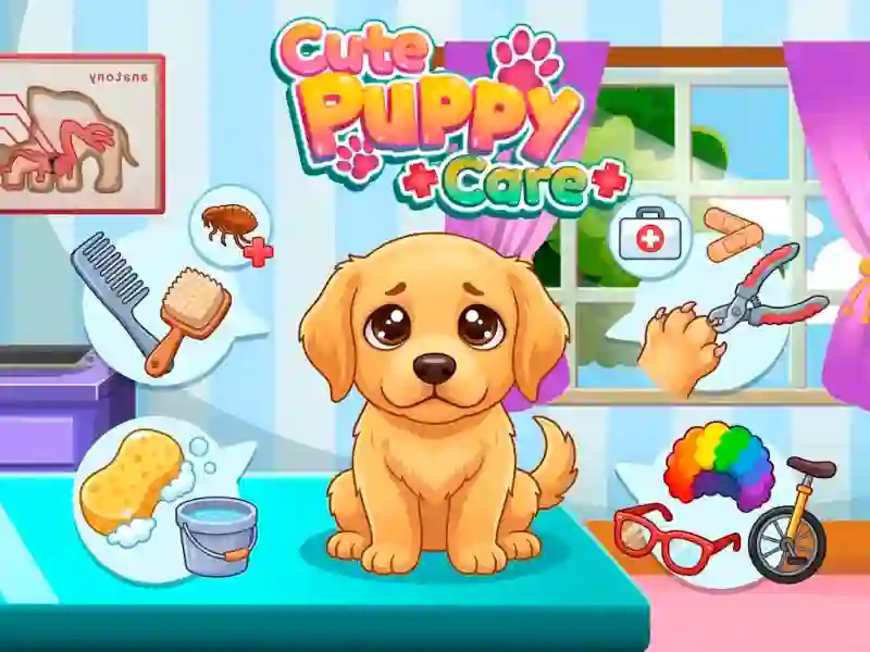 Játék Cute Puppy Care online