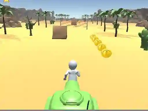 Játék 3D Desert Parkour online
