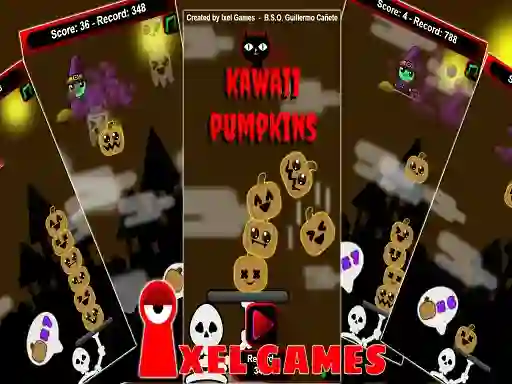 Játék Kawaii Pumpkins online