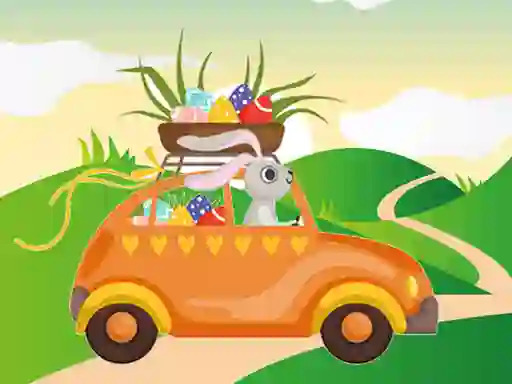 Játék Bunnies Driving Cars Match 3 online