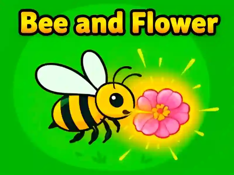 Játék Bee and Flower online