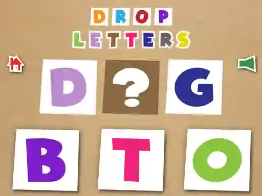 Játék Drop Letters online