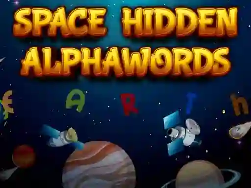 Játék Space Hidden AlphaWords online