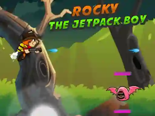 Játék Rocky The Jetpack Boy online