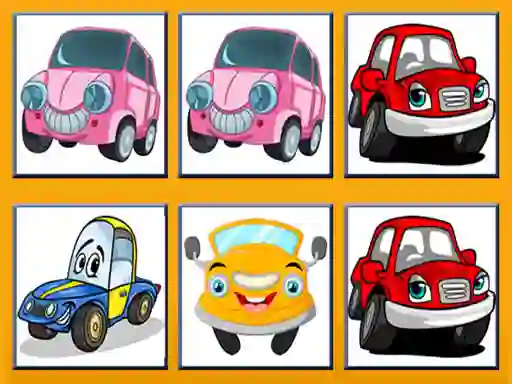 Játék Funny Cars Memory online