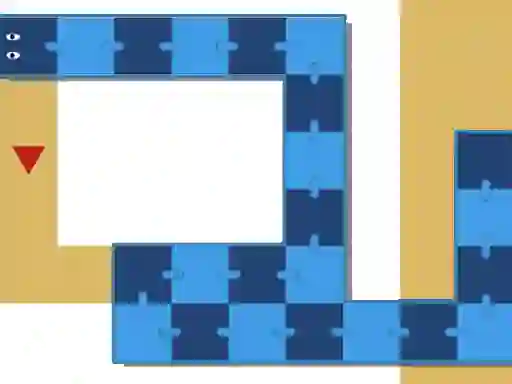 Játék Snake Swipe Puzzle online