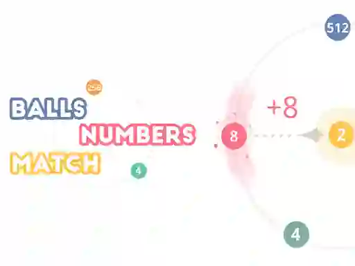 Játék Balls Numbers Match online